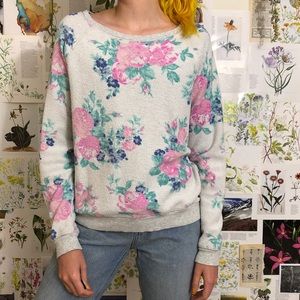 Floral AEO Sweatshirt